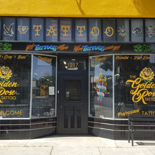 Custom Window Graphics for tattoo shop